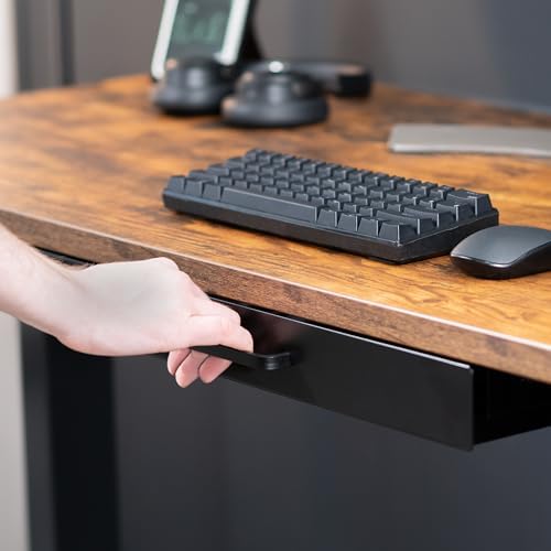 VIVO Black 22 x 9 inch Under Desk Storage Drawer, DESK-DR22H-B - Image 4