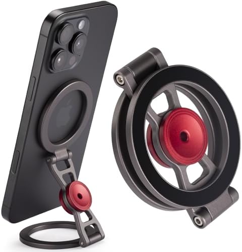 Magnetic Phone Stand & Fidget Spinner Combo for MagSafe iPhone 12‑17 by shinewee