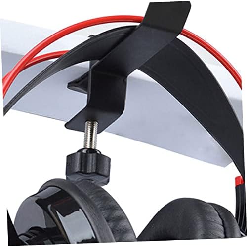 KICHOUSE 2pcs Under Desk Headphone Holder Metal Hanger Hook for Headsets Versatile Earphone Mount for Bedrooms Living Rooms - Image 7