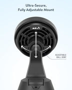 Mous 15W Wireless Charging Vent Mount, Designed for MagSafe Car Phone Holder- Fast Cooling Magnetic Car Mount Charger Compatible with iPhone 16/15/14/13, Pixel and S25 - Air Vent - Image 4