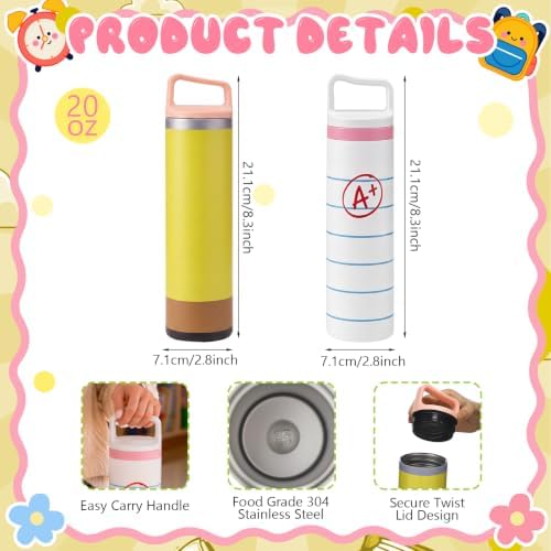 Teacher Coffee Cup 20oz Stainless Steel Insulated Mug - Image 3