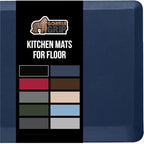 GORILLA GRIP Cushioned Antifatigue Kitchen Mat for Floor, 20x32, Navy by GorillaGrip