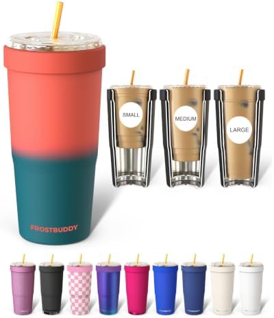 Frost Buddy Togo Buddy 30oz Tumbler - Spill-Proof Flip Lid (Tropical Sun) by FrostBuddy