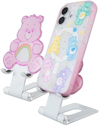 Sonix x Care Bears Character Phone Stand | Adjustable Cell Phone Holder, Desk Stand, Dock | Care Bears | Cheer Bear - Image 2