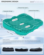Breathable Honeycomb Gel Seat Cushion, Pressure Relief Cushion Long Sitting - Image 3