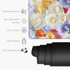 Giant 48x24 Large Mouse Pad XXXL Desk Mat Gaming Mousepad Huge Desk Pad Pink Rose 4XL Full Computer Mat for Protector Desktop Wireless - Image 4