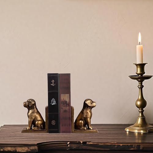 Book Ends for Shelves to Hold Books Heavy Duty,Decorative Bookend - Image 3