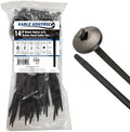 Kable Kontrol Buckle Cable ties, 14 Inch 100 Pcs, 120 Lbs Test, Black by KABLEKONTROL%C2%AE