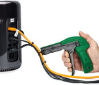 42711 Zip Tie Gun/Cable Tie Install Tool, Adjustable Tension with Built-In Cutter, for Nylon Ties up to 1/4”- Green - Image 2