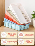6 Pcs 14.2"x10.5" Thick Durable Paper Turn in Trays Classroom Organization - Image 4