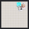 PinPix 20x20 inch Cork Bulletin Board. This Decorative Framed Pin Board Comes with Diamond Pattern in Shades of Grey Design and Satin Black. Ideal for Home, Office Decor or School (PinPix-373) by PinPixBulletinBoards