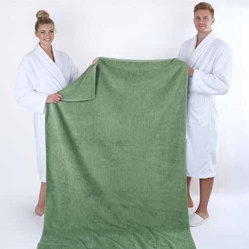 American Soft Linen 100% Cotton Luxury Turkish Towels, 40x80 XL Bath Sheet - Image 5