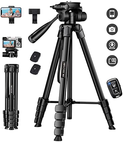 JOILCAN Phone Tripod, 68" Tripod for Phone Stand Video Recording Photos by JOILCAN