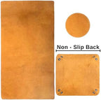 Leather Desk Mat Set (32x16) - Full Grain Large Computer Gaming Mouse Pad - Image 4