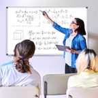 H-Qprobd White Board Dry Erase Boards for Wall 5' x 3' Magnetic Whiteboard - 60"x36" Aluminum Presentation Large Whiteboard with Long Pen Tray, 6 Markers, 2 Erasers &12 Magnets - Image 7