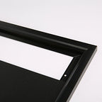 M&T Displays Slide In Frame Black 18x24 Inch Poster Holder 0.93" Aluminum Profile Top Loading Wall Mounting Photo Certificate Sign Holder Easy Change Mitered Corner with Anti Glare PET Cover - Image 5
