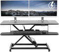VIVO Black 36 inch Electric Desk Converter, DESK-VE36B by VIVO