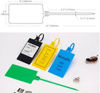 Muka 10" Custom Printed Wire & Cable Ties, Large Label Seals" - Image 3