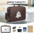 BALEINE Fireproof Document Box with Lock, Waterproof Fire Safe File Bag - Image 3