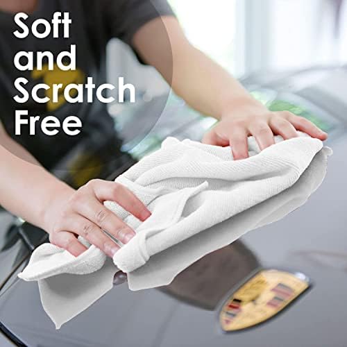 Avalon Towels Microfiber Cleaning Cloths (Value Pack of 36) - Size 16 x 16 Inches, Highly Absorbent Cleaning Rags, Lint Free, Reusable and Washable, Microfiber Towels for Cars - Image 4