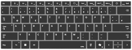 JCPal German Language Overlay Keyboard Cover for Microsoft Surface Laptop - Image 6