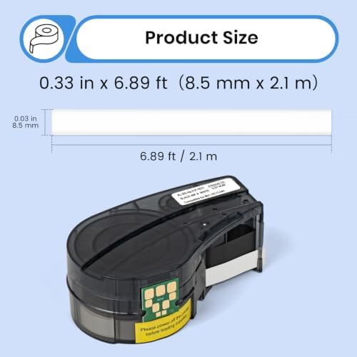 2-Pack Compatible with M21-187-C-342 Heat Shrink Tubing Sleeve Labels - Image 5