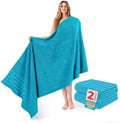 American Soft Linen 100% Cotton Luxury Turkish Towels, 2PC 35x70 Bath Sheet by AmericanSoftLinen