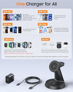 Meifigno 25W Fast 3 in 1 Charging Station for Apple Multiple Devices - Image 5