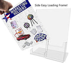 Marketing Holders Slant Back Frame with Business Card Holder (12, 8.5" W x 11" H Multi Pocket) - Image 6