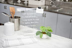 russell+hazel Acrylic Dry Erase Board with Stand, Clear - Image 4