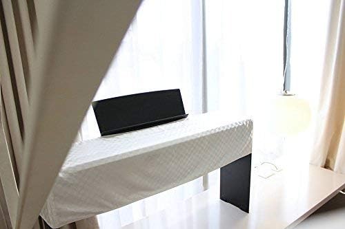 Digital Piano Cover for Yamaha - Piano Keyboard for P143, P225, P223, P145, P143, P125a, P125, P115, P105, P71, P45, Kawai ES120, PX150, Roland F-20 & More, Keyboard Cover, Pearl White - Image 3