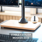 VIVO Dual Monitor Desk Stand for 13 to 32 inch Screens, STAND-V002FD-B - Image 3