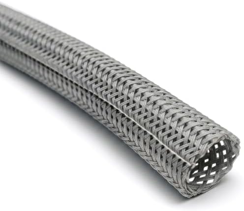 Electriduct 1" Hook Self Closing Wrap Around Sleeve - 100 Feet - Gray by Electriduct