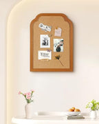 Cork Bulletin Board, 17.7"*23.6" Pin Board for Walls, Decorative Hanging Message Board for Home Office School - Memos, Notes, Photos, Vision Board(BN-4560) - Image 4