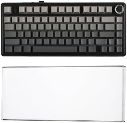 MechLands Aula F75 PRO 75% Gaming Keyboard with KiiBoom Premium Acrylic Transparent Keyboard Dust Cover by MechLands