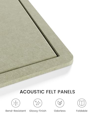 Fluxynara 47.2" x 35.4" Large Bulletin Board, Sage - Image 3