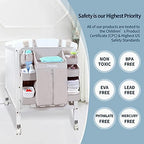 Sweeby Diaper Organizer for Changing Table and Crib - Nursery Diaper Stacker Hanging Caddy for Baby Essentials - Image 6