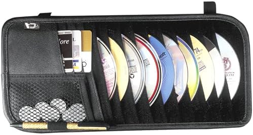 31501 10-Pocket CD Visor Organizer , black by Custom+Accessories