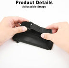 5 Pack Registration & Insurance Card Document Holder for Visor, Carrying Case for High Road Registration and Insurance Pocket, Adjustable Visor Bag Drivers License Holder, Fit Most Car, SUV and Truck - Image 3