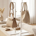 6 Pack Purse Stand Holder Handbag Display Stand, White - Image 2
