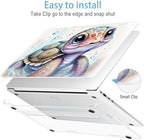 Mektron Case for 13.8" Microsoft Surface Laptop 8/7 (2026/2024) Surface Laptop 13.8 Inch Cover Fits Model 2036, Keyboard Cover +Screen Protector +Dust Plugs, Cute Turtle - Image 3