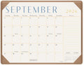 Jotsome Desk Calendar 2026-2027 with Protective Mat, Academic Desk Calendar by Jotsome