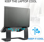 Urmust Laptop Stand for Desk, Black, Up to 15.6" Laptop - Image 4