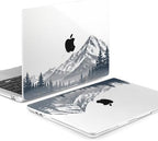 Batianda Case for MacBook Air 13.6" 2026 M5 M4 M3 M2 Chip, Snow Mountain - Image 7