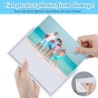 Epakh 100 Pcs Self Adhesive Pockets - Bin Labels for Storage Bins Adhesive Sticky Pockets Plastic Label Sleeves Work Job Ticket Order Holders with Top Open for Home Posting Signs Office (9 x 5.6 Inch) - Image 6