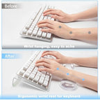 Acrylic Keyboard Stand with Gel Wrist Rest Combo,Gel Keyboard Wrist Rest - Image 6