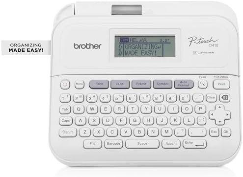 Brother P-Touch PT-D410VP Home / Office Advanced Label Maker | Connect via USB to Create and Print on TZe Label Tapes up to ~3/4 inch - Image 2