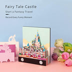 3D Sticky Note Paper Memo Pad,Fairy Tale Castle Notepad 3D Paper Card Craft Character Silhouette Desk Decoration DIY Creative Gift - Image 3