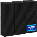 Orighty Microfiber Cleaning Cloth Bulk, 150 Pack Shop Towels 12x12in, Black by AllRightinOrighty