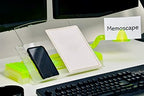 MemoScape Adjustable in-Line Document Holder for Typing | Reduce Neck Strain, Improve Focus, Boost Desk Organization/Workflow | Paper Holder Stand for Desk and Home Office - Chartreuse (VUR 3040) - Image 5